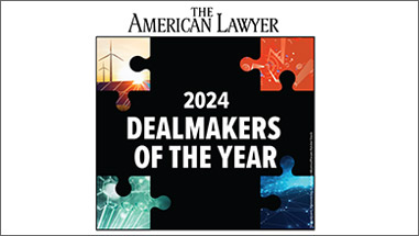 Kyle Seifried and Scott Barshay Named “Dealmakers of the Year” by The American Lawyer